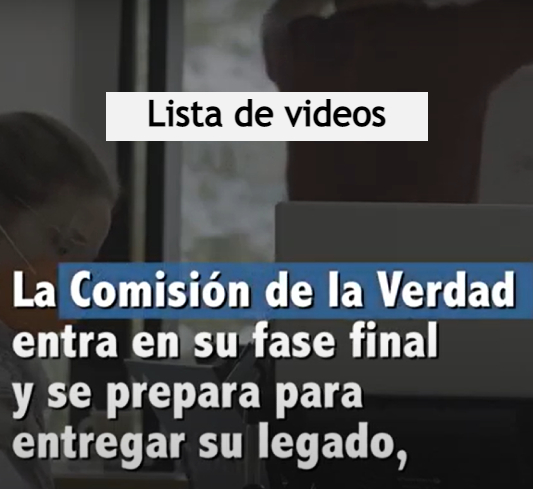 Videos resumen en formato PlayGround. Ofrecen contexto de los espacios organizados por la Comisión.