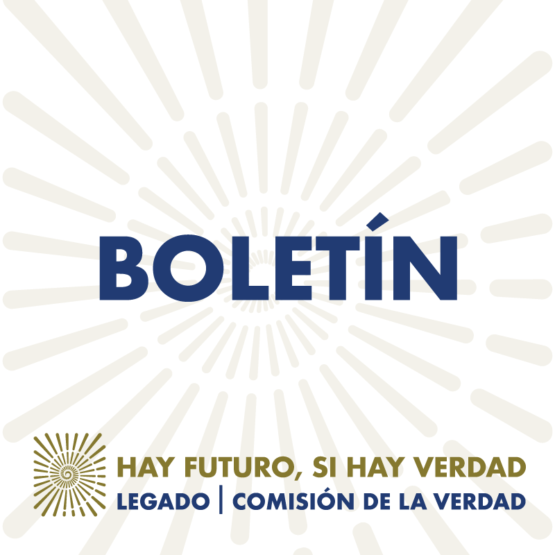  Boletín de prensa sobre la participación de la Comisión de la Verdad en la Feria del Libro de Bogotá del 2019.