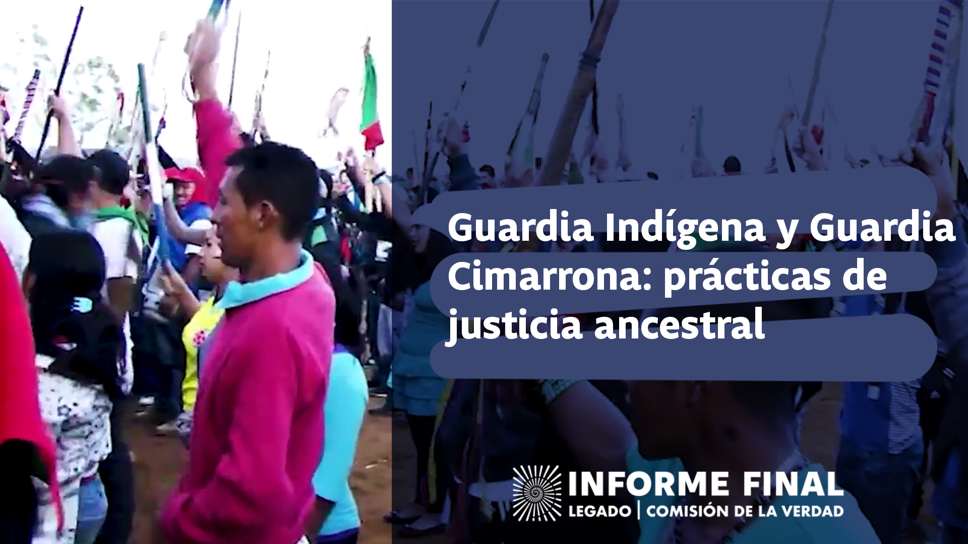Los pueblos étnicos, desde la ancestralidad, han desarrollado ejercicios de convivencia, justicia y gobierno propio en los territorios.
