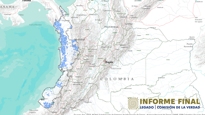 MAPA RESGUARDOS INDÍGENAS 1978 - 1993
