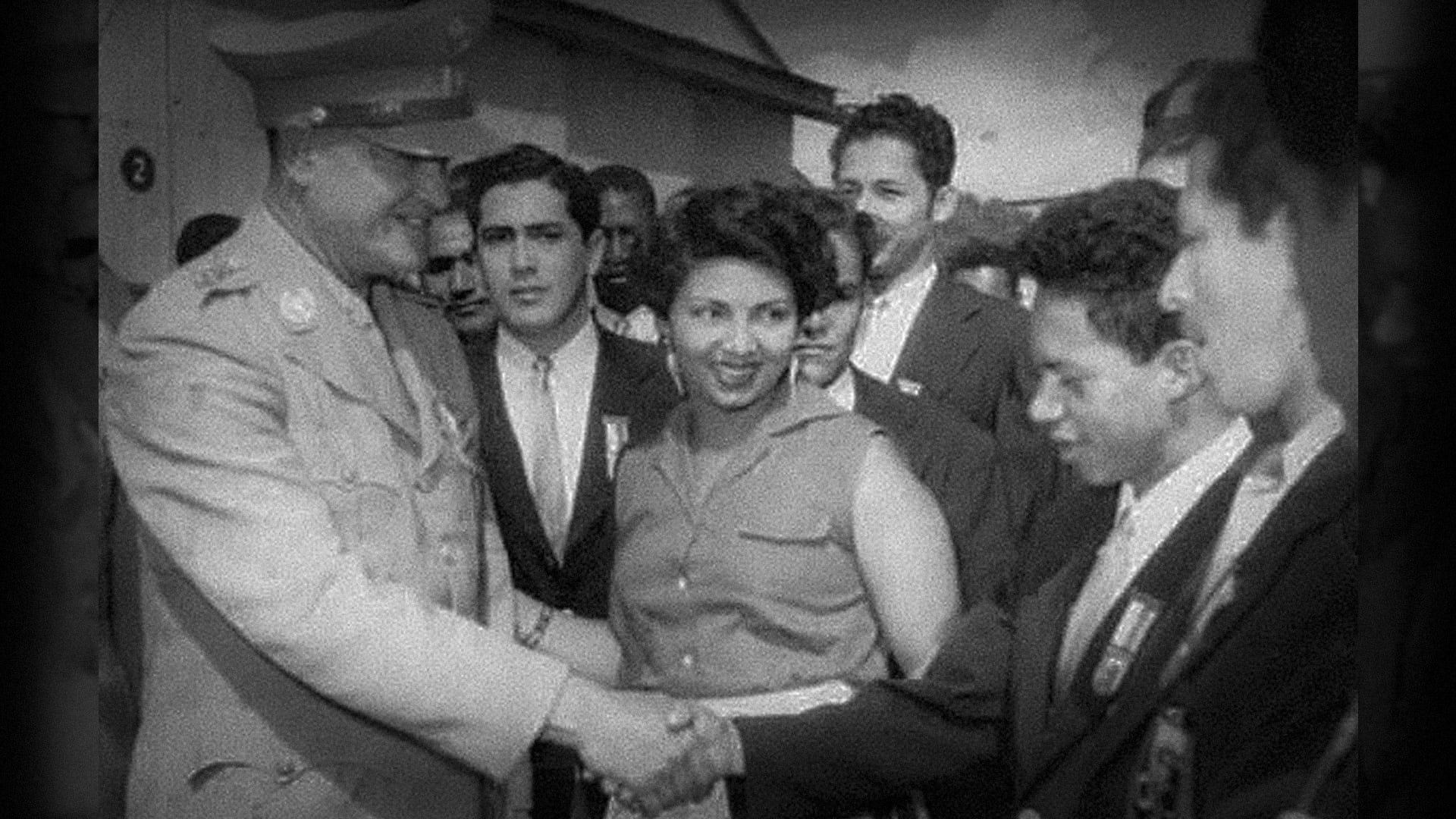 Homenaje al General Gustavo Rojas Pinilla a Trujillo (1952)