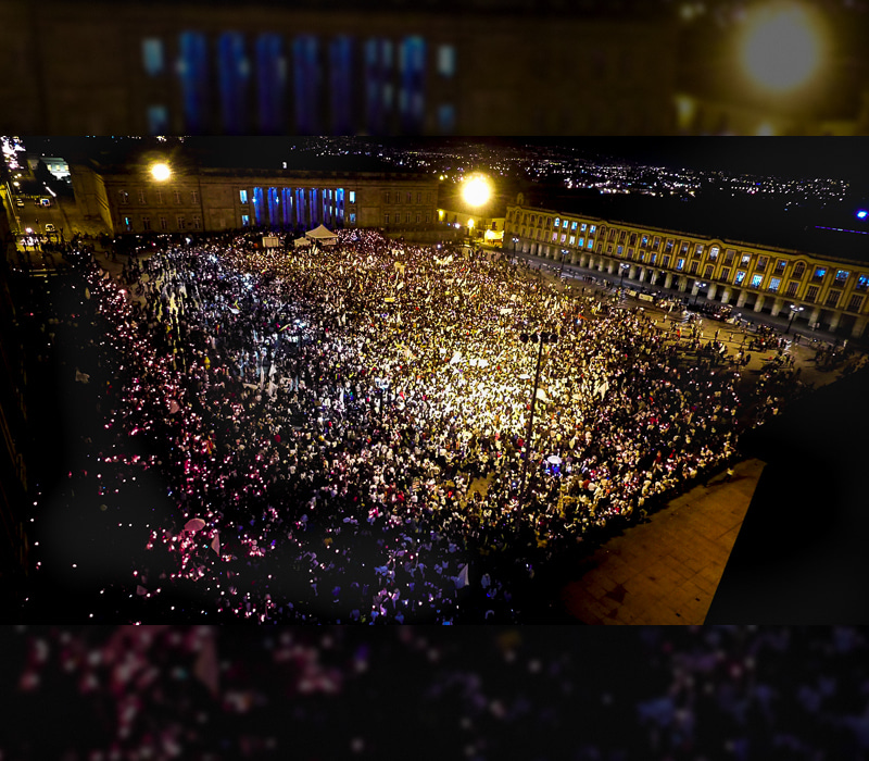 Marchas por la Paz, El Tiempo
