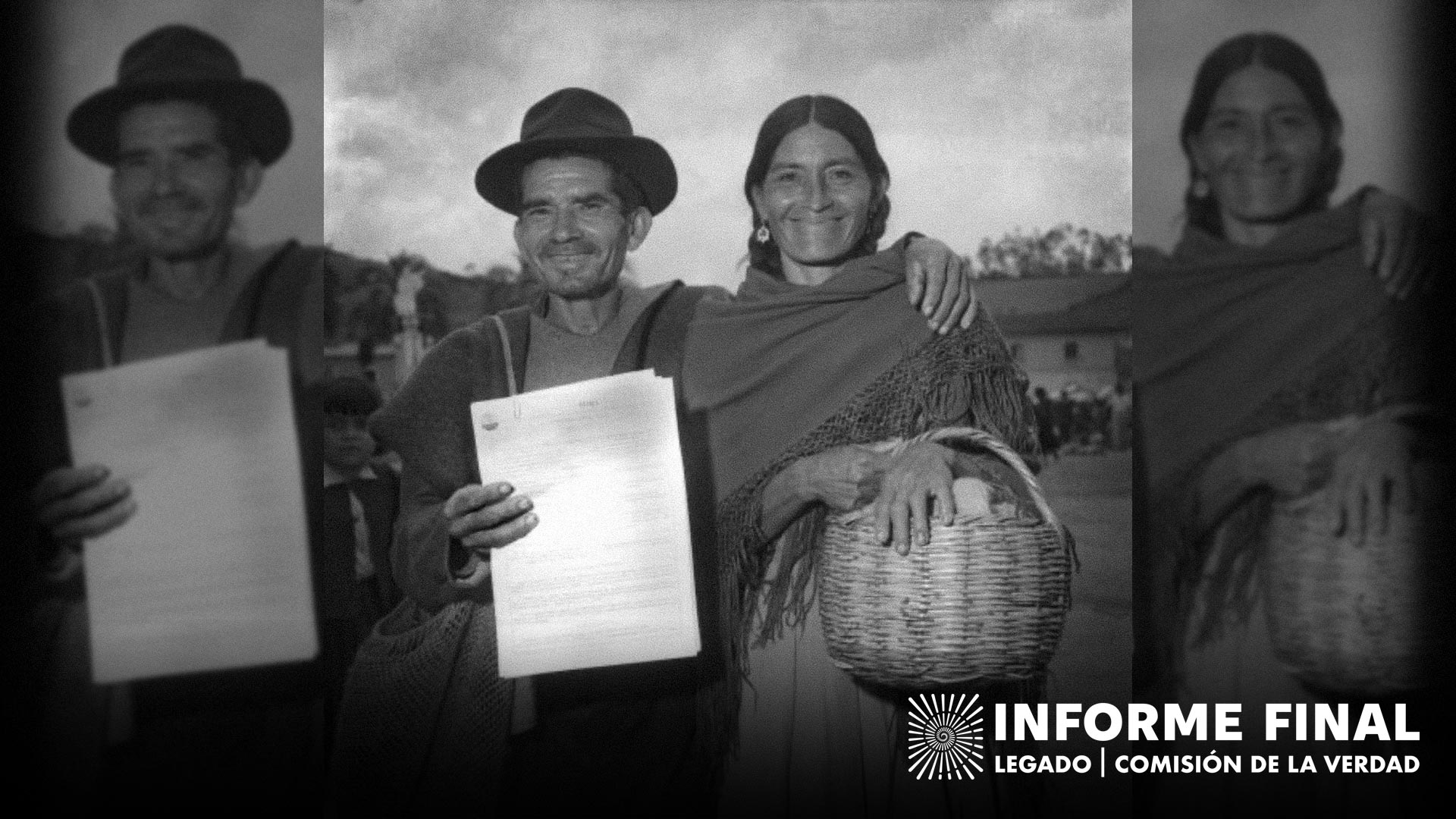 Campesinos con títulos de propiedad