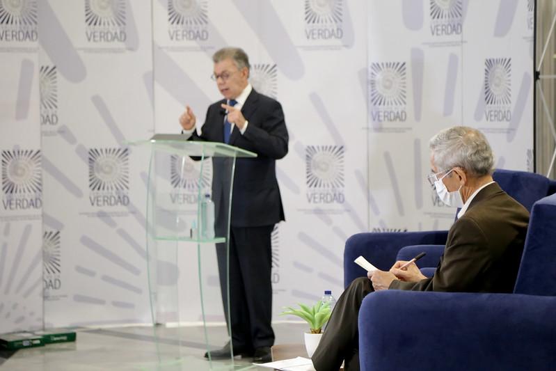 Contribución a la verdad. Expresidente Juan Manuel Santos le habló al país