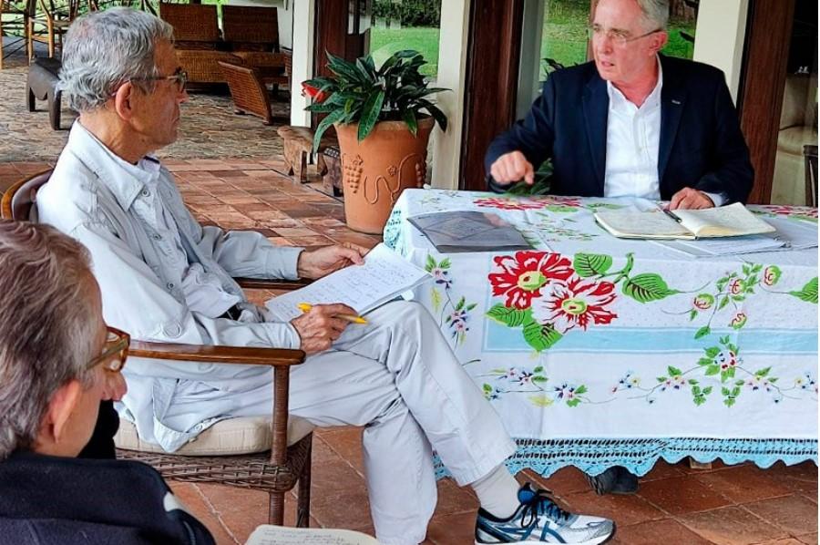 Reunión con el expresidente Álvaro Uribe