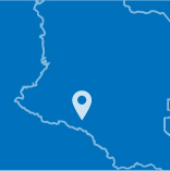 Detalle de croquis del mapa de Colombia donde se señala el departamento de Putumayo con un ícono de globo